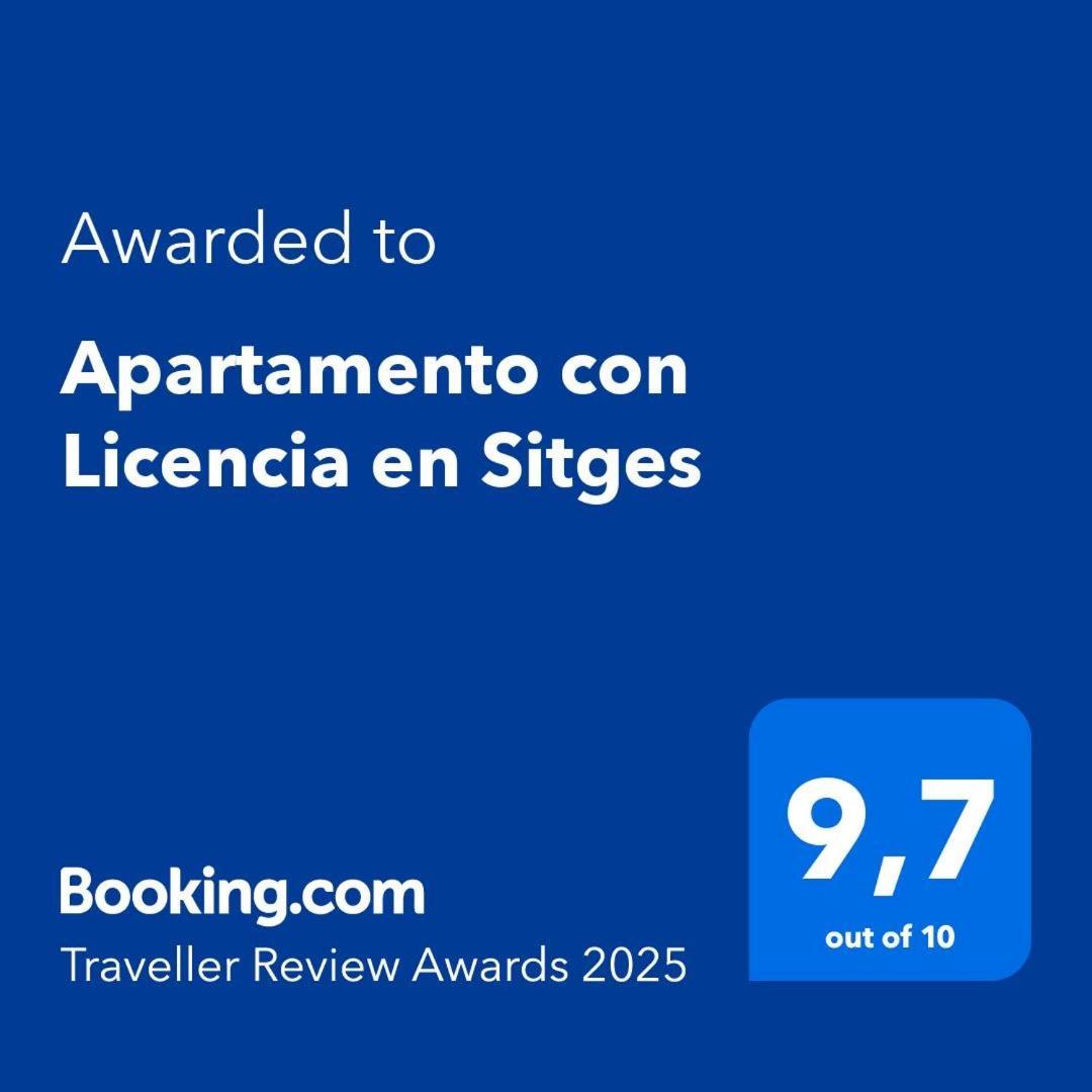 Apartamento Con Licencia En Сиджес Экстерьер фото